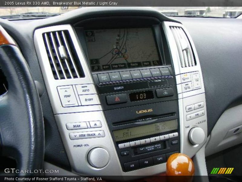 Breakwater Blue Metallic / Light Gray 2005 Lexus RX 330 AWD