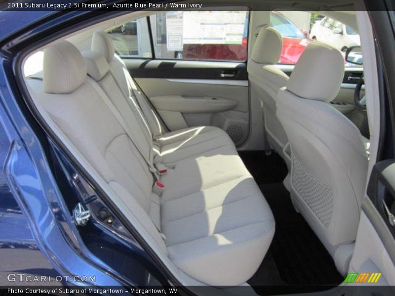 Azurite Blue Pearl / Warm Ivory 2011 Subaru Legacy 2.5i Premium