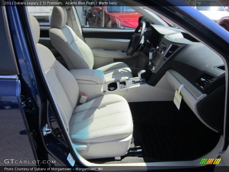 Azurite Blue Pearl / Warm Ivory 2011 Subaru Legacy 2.5i Premium