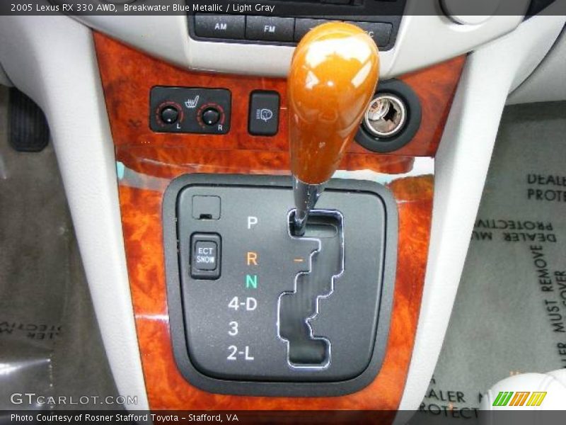Breakwater Blue Metallic / Light Gray 2005 Lexus RX 330 AWD