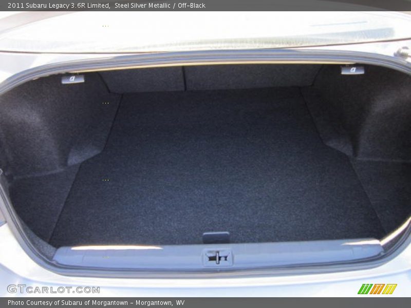Steel Silver Metallic / Off-Black 2011 Subaru Legacy 3.6R Limited