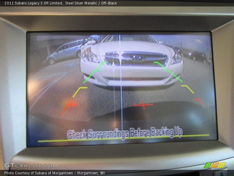 Steel Silver Metallic / Off-Black 2011 Subaru Legacy 3.6R Limited
