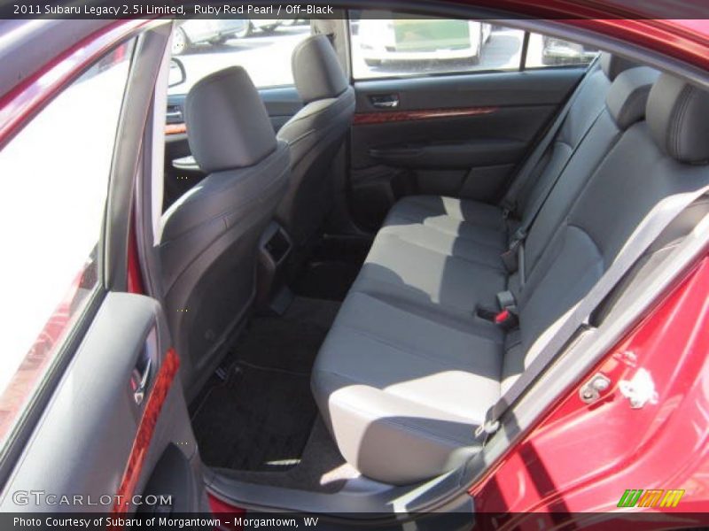 Ruby Red Pearl / Off-Black 2011 Subaru Legacy 2.5i Limited