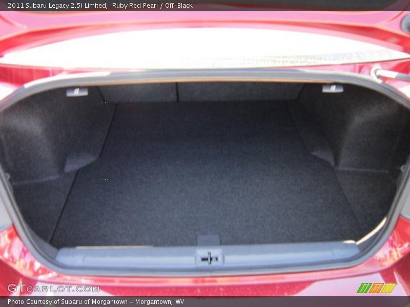 Ruby Red Pearl / Off-Black 2011 Subaru Legacy 2.5i Limited