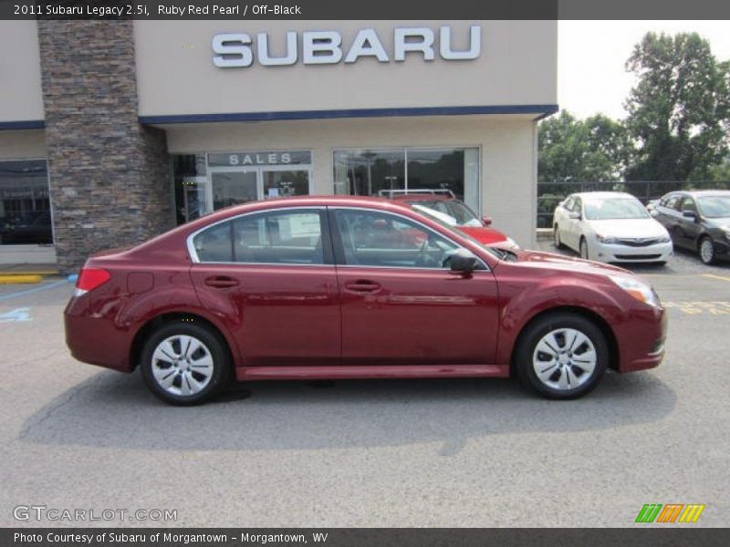  2011 Legacy 2.5i Ruby Red Pearl