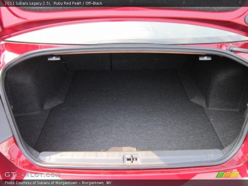 Ruby Red Pearl / Off-Black 2011 Subaru Legacy 2.5i