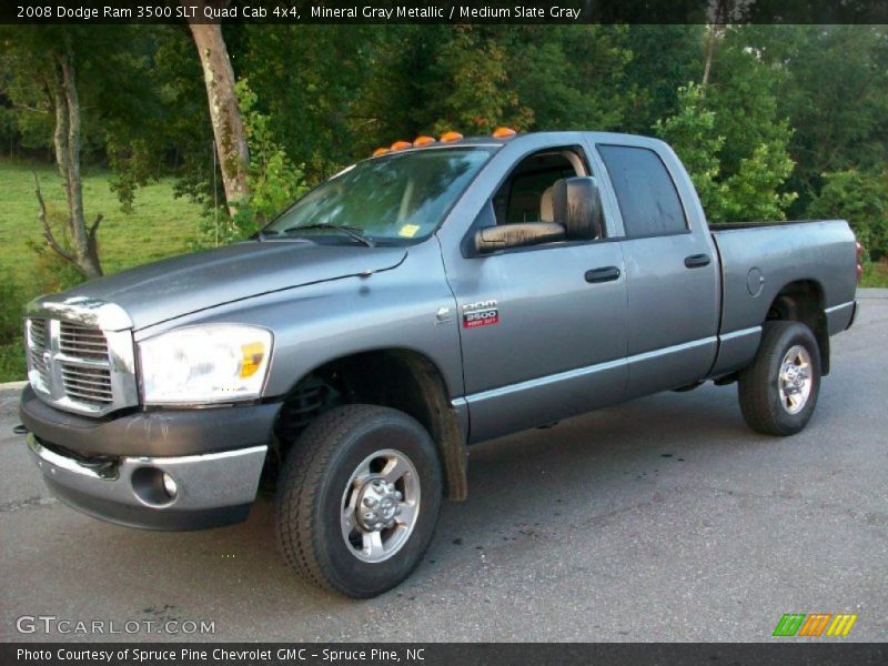 Front 3/4 View of 2008 Ram 3500 SLT Quad Cab 4x4