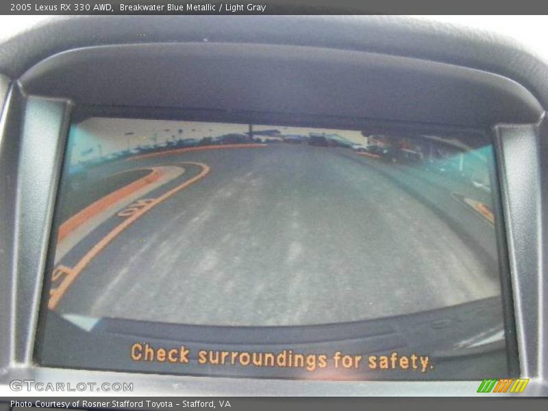 Breakwater Blue Metallic / Light Gray 2005 Lexus RX 330 AWD