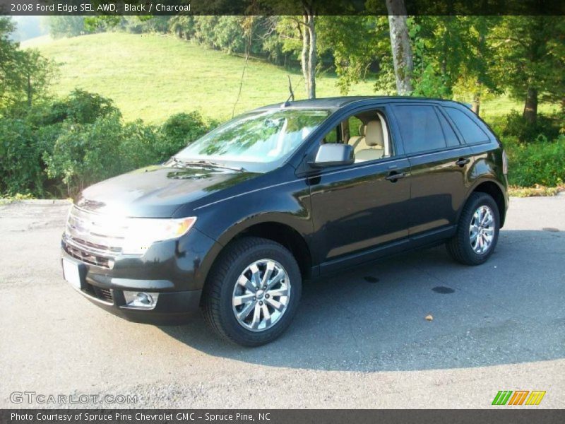 Black / Charcoal 2008 Ford Edge SEL AWD