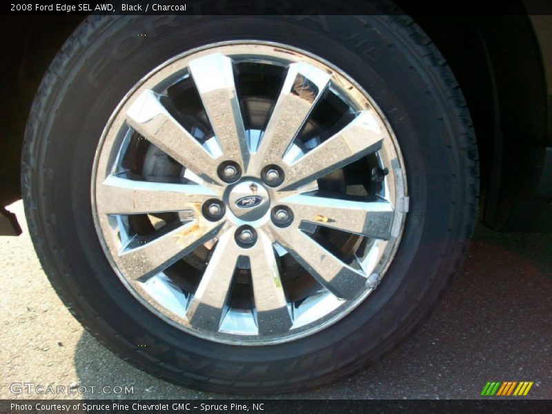 Black / Charcoal 2008 Ford Edge SEL AWD
