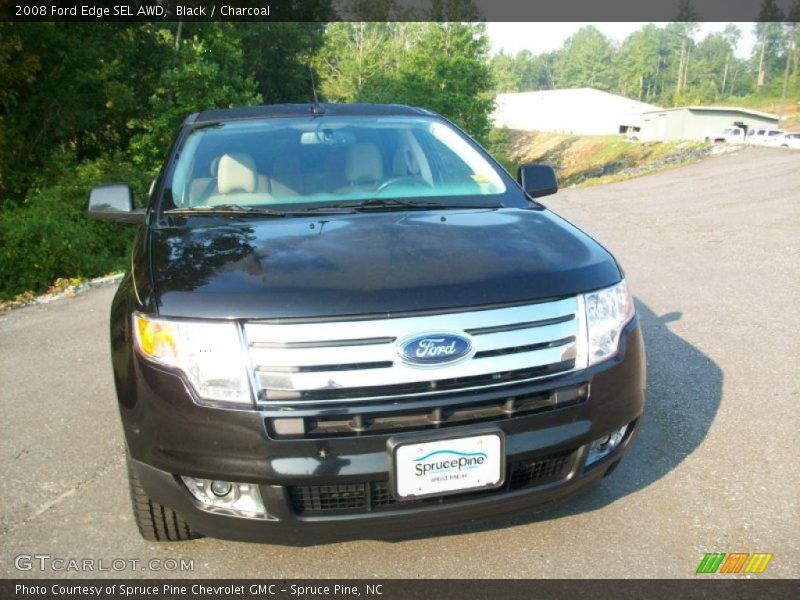 Black / Charcoal 2008 Ford Edge SEL AWD