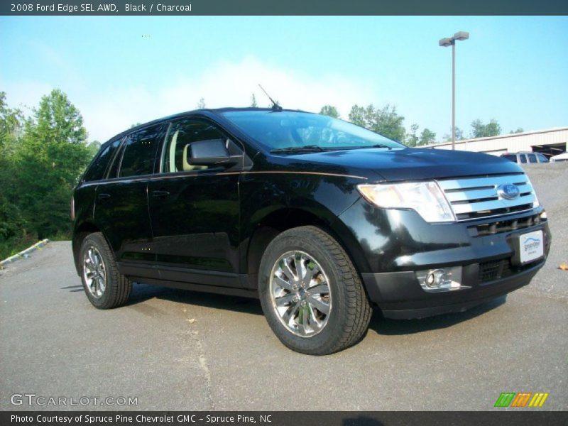 Black / Charcoal 2008 Ford Edge SEL AWD