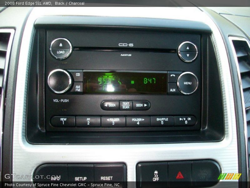 Black / Charcoal 2008 Ford Edge SEL AWD