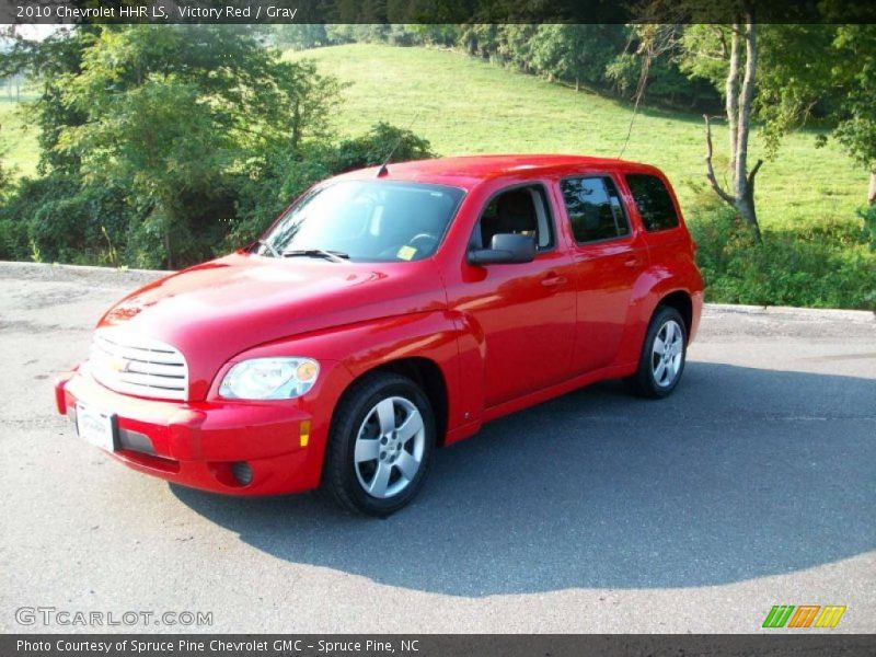 Victory Red / Gray 2010 Chevrolet HHR LS