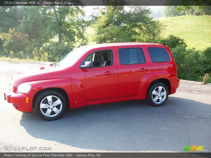 Victory Red / Gray 2010 Chevrolet HHR LS