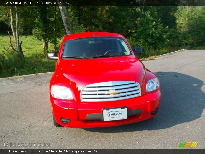 Victory Red / Gray 2010 Chevrolet HHR LS