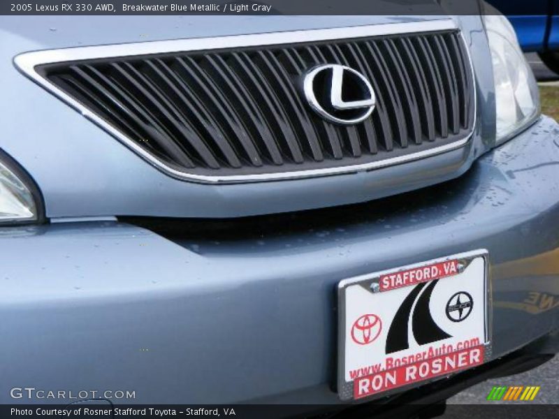 Breakwater Blue Metallic / Light Gray 2005 Lexus RX 330 AWD