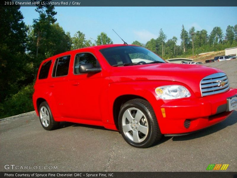 Victory Red / Gray 2010 Chevrolet HHR LS
