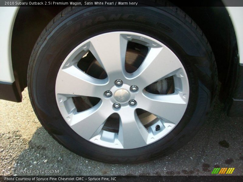  2010 Outback 2.5i Premium Wagon Wheel