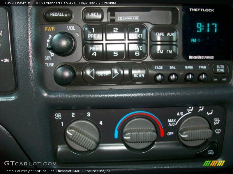 Audio System of 1999 S10 LS Extended Cab 4x4