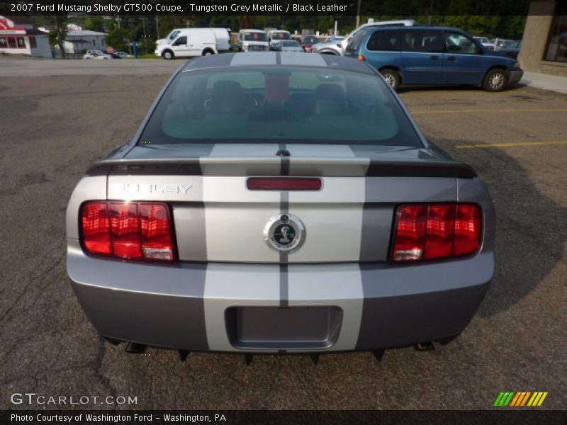 Tungsten Grey Metallic / Black Leather 2007 Ford Mustang Shelby GT500 Coupe
