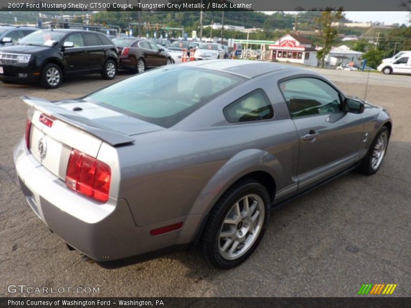 Tungsten Grey Metallic / Black Leather 2007 Ford Mustang Shelby GT500 Coupe