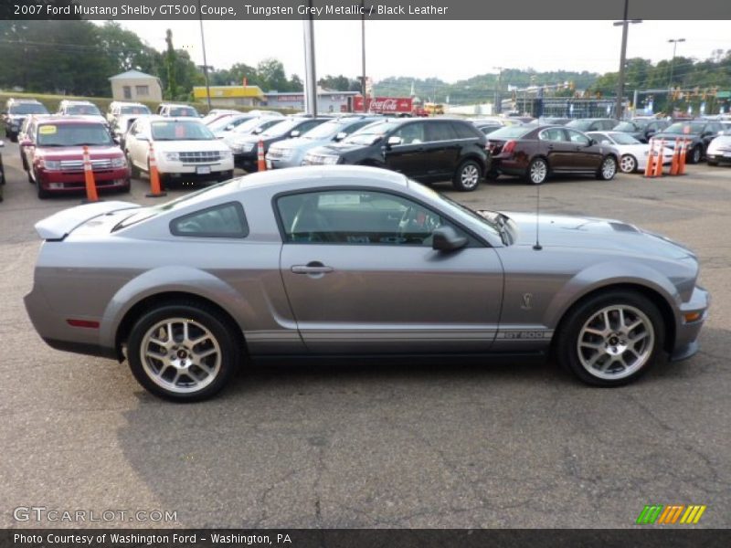 Tungsten Grey Metallic / Black Leather 2007 Ford Mustang Shelby GT500 Coupe