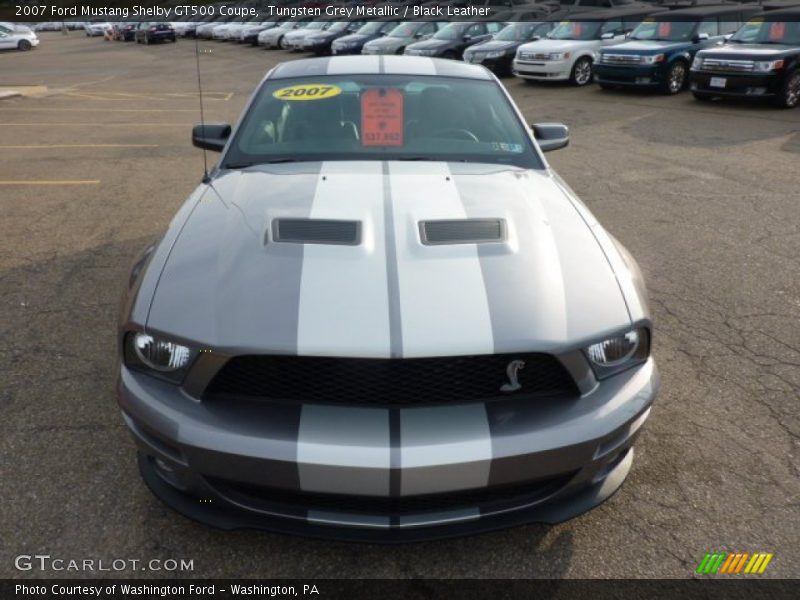 Tungsten Grey Metallic / Black Leather 2007 Ford Mustang Shelby GT500 Coupe