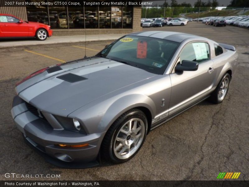 Tungsten Grey Metallic / Black Leather 2007 Ford Mustang Shelby GT500 Coupe