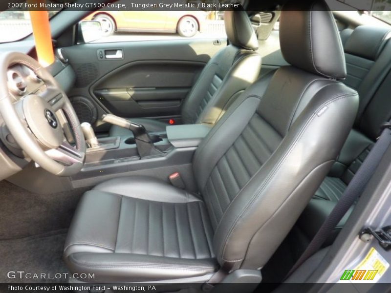 Tungsten Grey Metallic / Black Leather 2007 Ford Mustang Shelby GT500 Coupe