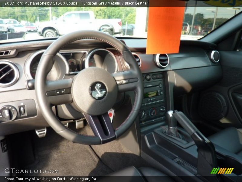 Tungsten Grey Metallic / Black Leather 2007 Ford Mustang Shelby GT500 Coupe
