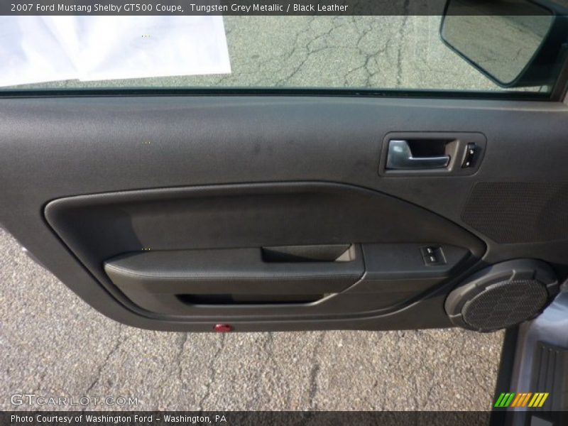 Tungsten Grey Metallic / Black Leather 2007 Ford Mustang Shelby GT500 Coupe