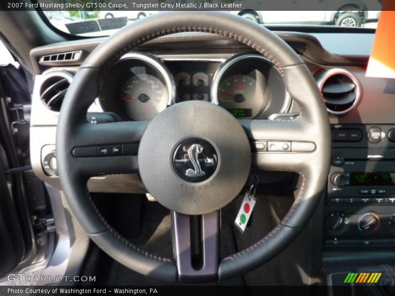 Tungsten Grey Metallic / Black Leather 2007 Ford Mustang Shelby GT500 Coupe