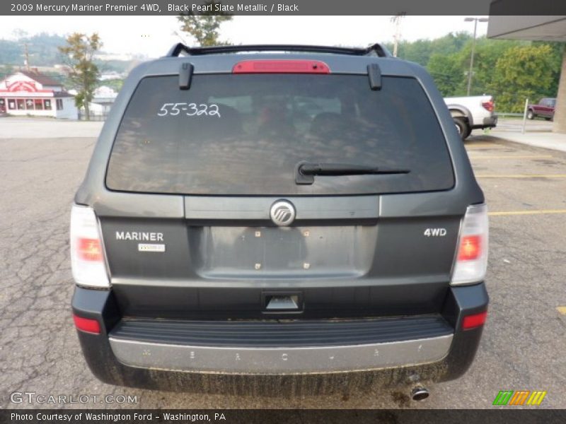 Black Pearl Slate Metallic / Black 2009 Mercury Mariner Premier 4WD