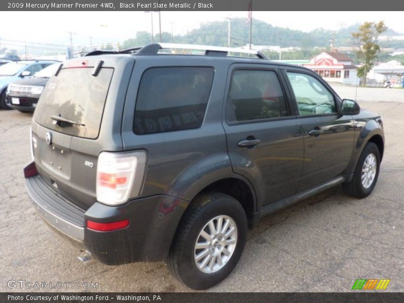 Black Pearl Slate Metallic / Black 2009 Mercury Mariner Premier 4WD