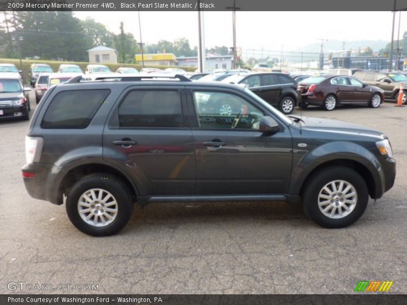 Black Pearl Slate Metallic / Black 2009 Mercury Mariner Premier 4WD