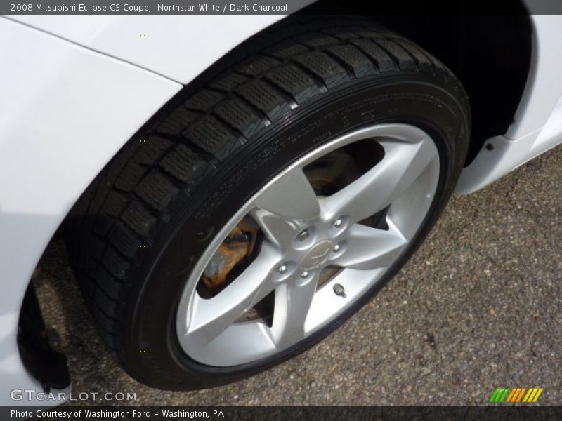 Northstar White / Dark Charcoal 2008 Mitsubishi Eclipse GS Coupe