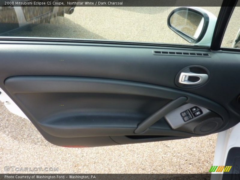 Northstar White / Dark Charcoal 2008 Mitsubishi Eclipse GS Coupe