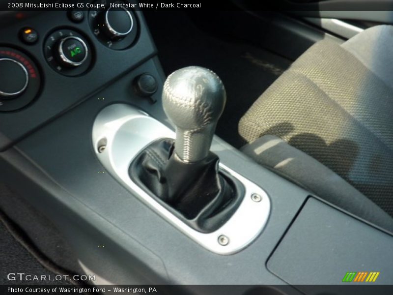 Northstar White / Dark Charcoal 2008 Mitsubishi Eclipse GS Coupe