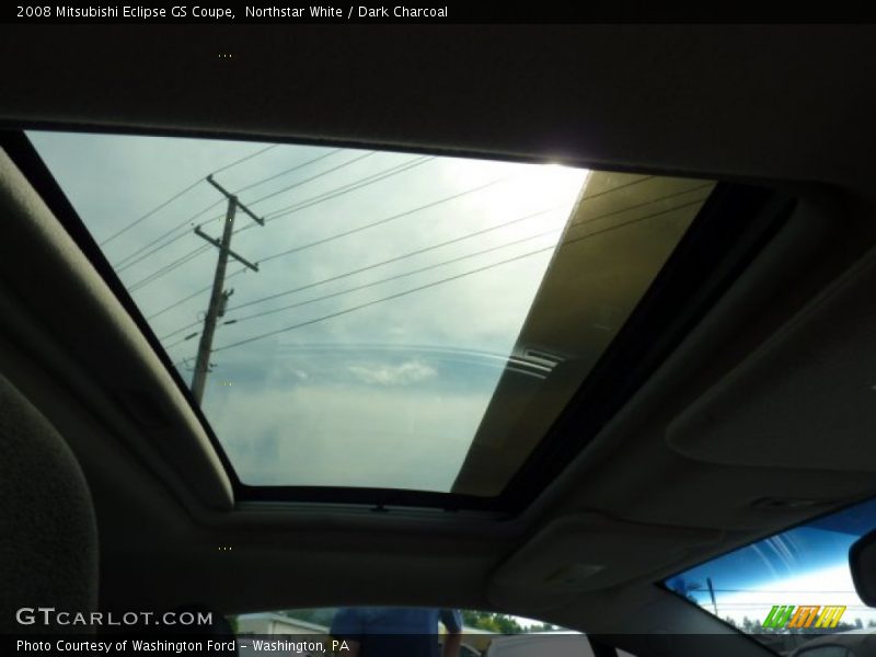 Northstar White / Dark Charcoal 2008 Mitsubishi Eclipse GS Coupe