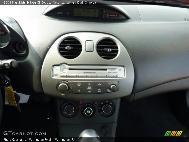 Northstar White / Dark Charcoal 2008 Mitsubishi Eclipse GS Coupe