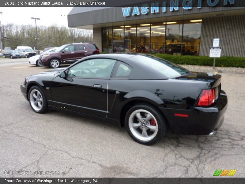 Black / Dark Charcoal 2001 Ford Mustang Bullitt Coupe