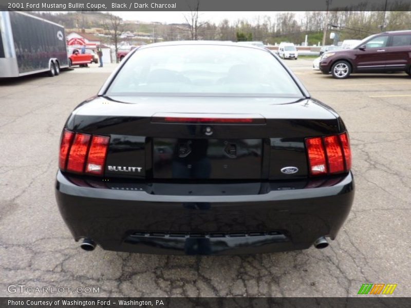 Black / Dark Charcoal 2001 Ford Mustang Bullitt Coupe
