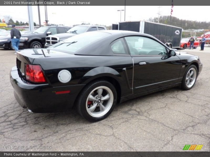 Black / Dark Charcoal 2001 Ford Mustang Bullitt Coupe