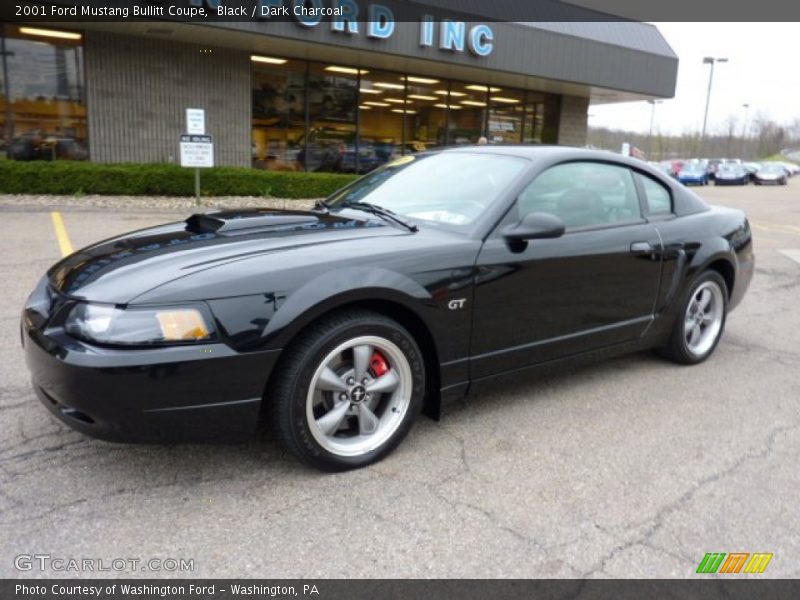 Black / Dark Charcoal 2001 Ford Mustang Bullitt Coupe