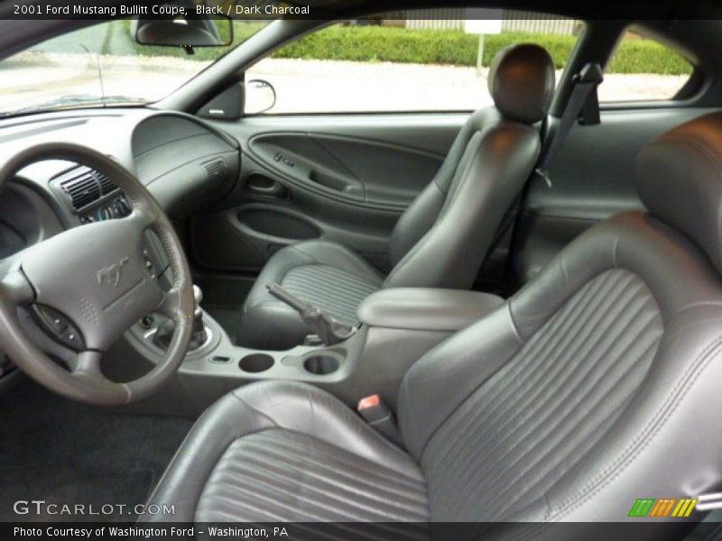  2001 Mustang Bullitt Coupe Dark Charcoal Interior