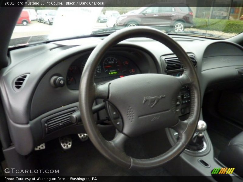 Black / Dark Charcoal 2001 Ford Mustang Bullitt Coupe