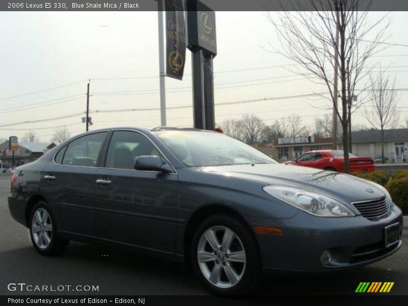Blue Shale Mica / Black 2006 Lexus ES 330
