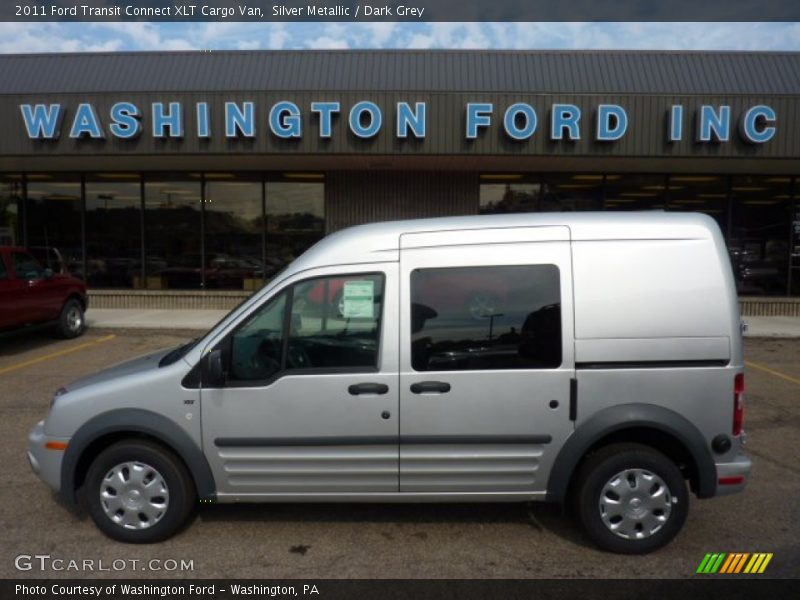 Silver Metallic / Dark Grey 2011 Ford Transit Connect XLT Cargo Van