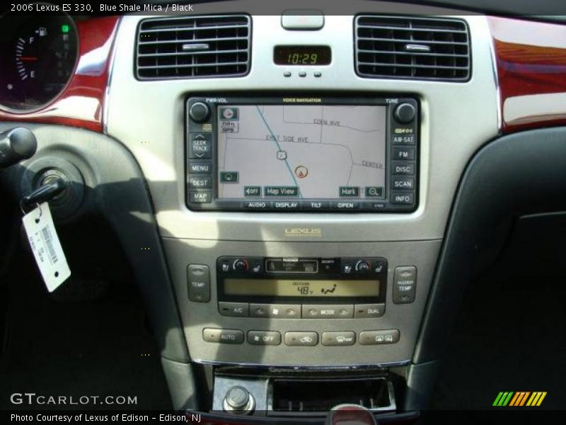 Blue Shale Mica / Black 2006 Lexus ES 330